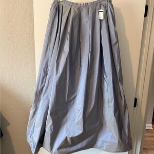 Chic Women's Full Ballroom Skirt in Light Periwinkle